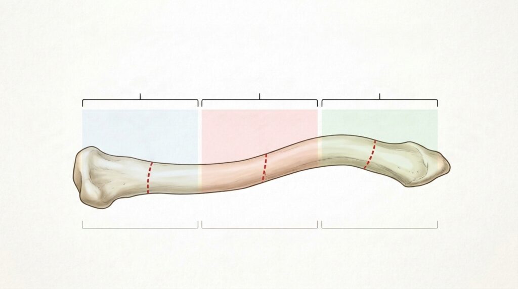 fratura da clavícula anatomia terço médio lateral medial ligamentos coracoclaviculares